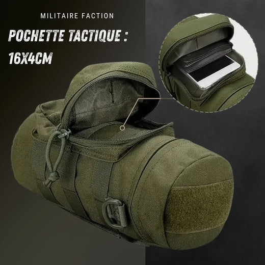 Porte-Gourde Tactique – 1L, Nylon 900D, MOLLE – Imperméable | Pour Randonnée, camping et outdoor – vue 4