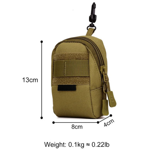 Pochette Tactique MOLLE – EDC – Nylon | Pour Airsoft et outdoor – Black CP – vue 3