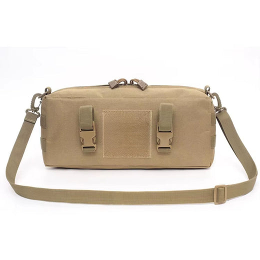 Sac Tactique MOLLE 36×15×10 cm – Nylon 1000D, EDC – Auto-agrippant | Pour Airsoft et outdoor – Coyote – vue 3