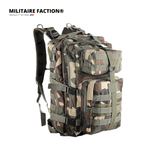 Sac à dos tactique de 30l camouflage centre Europe.