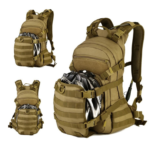 Sac à Dos Tactique 25L – MOLLE – Nylon, Respirant | Pour Randonnée, EDC et outdoor – BLK – vue 2
