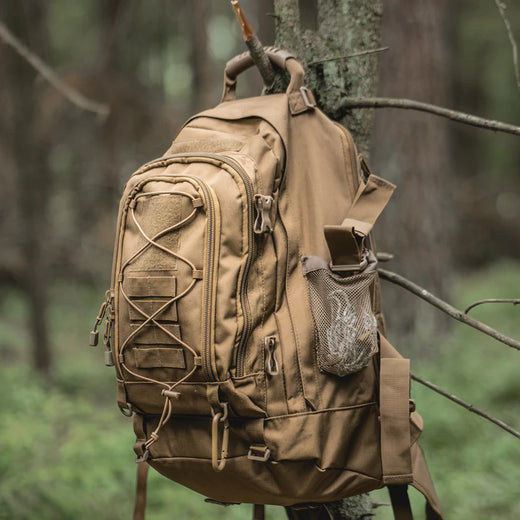 Sac à Dos Tactique 60L "Expédition" – Nylon 900D & Garantie 2 Ans – Poche d’hydratation | Pour Randonnée, EDC et outdoor – vue 4