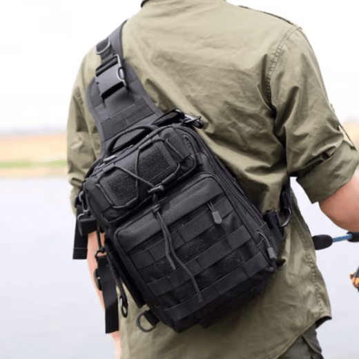 Sac à Dos Militaire Ergo Portage – Nylon, Imperméable | Pour Randonnée, EDC et outdoor – vue 3