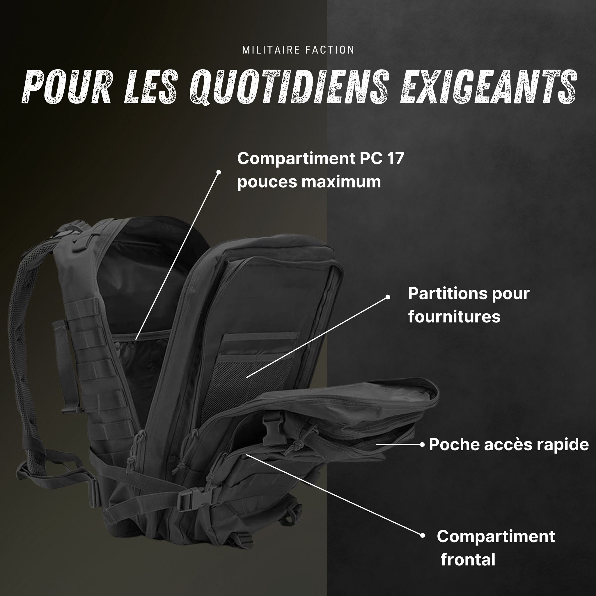 Sac à Dos 50l Militaire