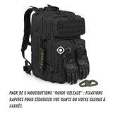 Pack MF ROAD-MASTER – 900D, MOLLE – 50L, Imperméable | Pour Randonnée, EDC et outdoor – vue 5