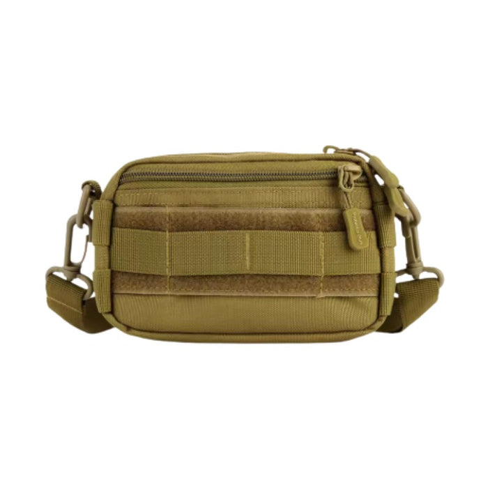 Pochette MOLLE – EDC – Nylon, Multi-compartiments | Pour Airsoft et outdoor – Coyote – vue 1