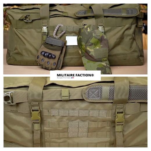 Sac TAP Militaire – Oxford 1000D, MOLLE – 106L | Pour Transport, mission et outdoor – vue 4