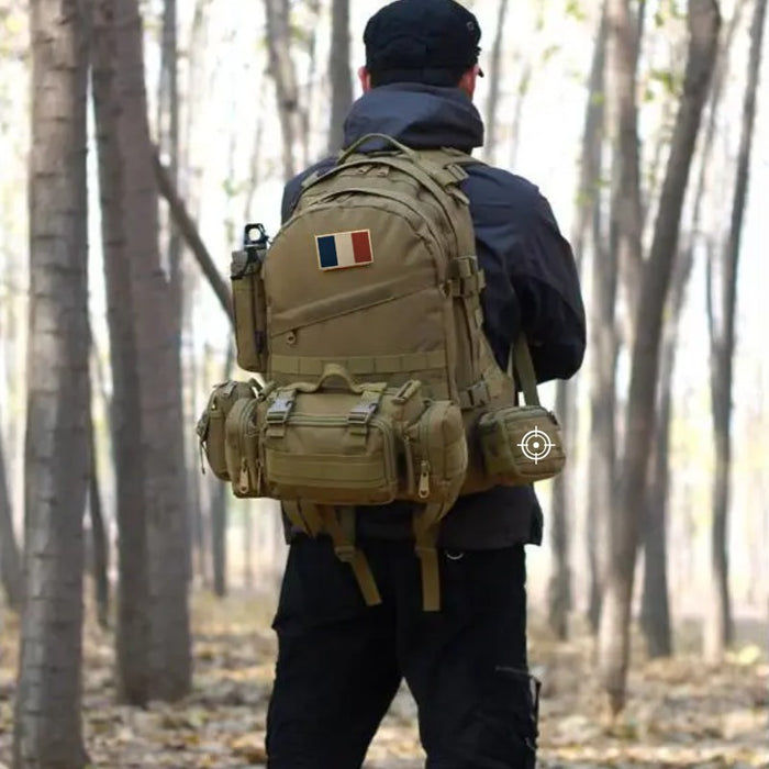 Pochette MOLLE – EDC – Nylon, Multi-compartiments | Pour Airsoft et outdoor – BLK – vue 2