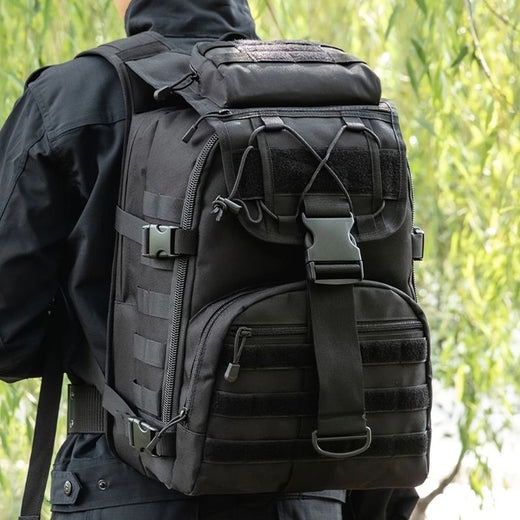 Sac à Dos Tactique 40L – MOLLE – Nylon, Respirant | Pour Randonnée, EDC et outdoor – vue 4