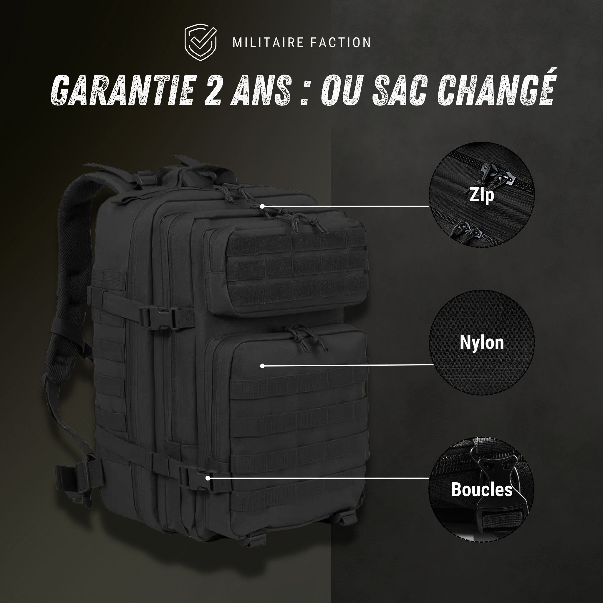 Sac à Dos 50l Militaire