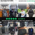 Avis sac à dos militaire 50l Militaire Faction - 2000 clients satisfaits.