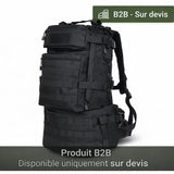 Sac à Dos Tactique 50L – MOLLE – Nylon, Respirant | Pour Randonnée, EDC et outdoor – Coyote – vue 1