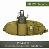 Sac Banane Tactique – Poche d’hydratation, Auto-agrippant | Pour EDC, airsoft et outdoor – Coyote – vue 1