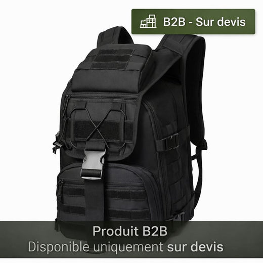 Sac à Dos Tactique 40L – MOLLE – Nylon, Respirant | Pour Randonnée, EDC et outdoor – Coyote – vue 1