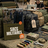Sac de Voyage Militaire – 600D, MOLLE – 100L | Pour Sport et transport – BLK ( Noir ) – vue 2
