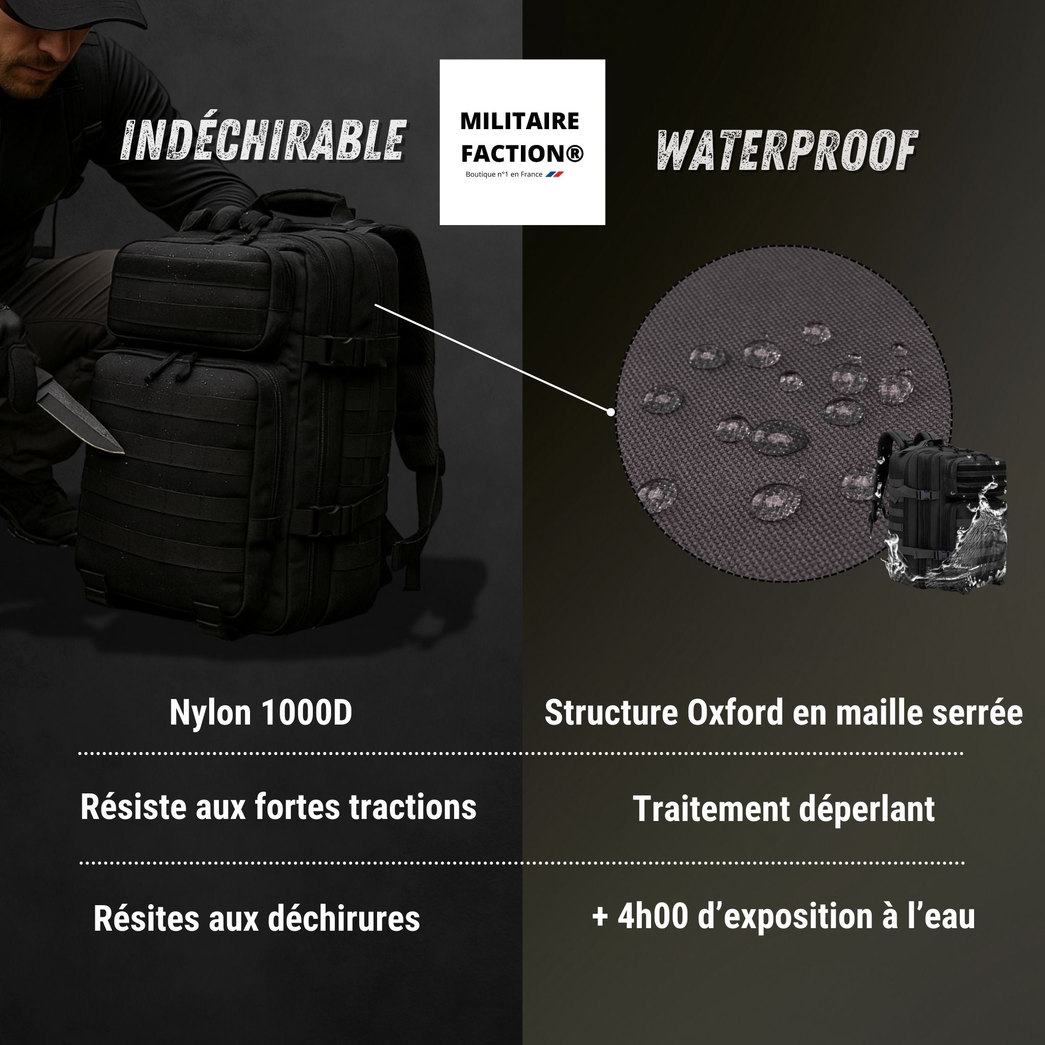 Sac à Dos 50l Militaire
