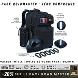 Pack MF ROAD-MASTER – 900D, MOLLE – 50L, Imperméable | Pour Randonnée, EDC et outdoor – vue 1