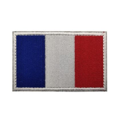 Écusson Militaire Français – Écusson pour Sac et Tenue – Textile brodé, Auto-agrippant | Pour Veste et équipement tactique – Français – vue 1