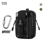 Pochette tactique Militaire Faction avec étiquette de la marque – produit compact, solide et polyvalent