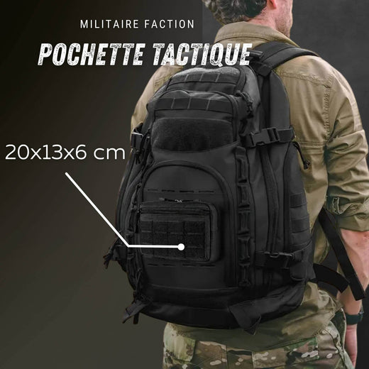 Pochette Tactique MOLLE 20×13x6 cm – Admin Pouch EDC – Auto-agrippant | Pour Airsoft et outdoor – Od Green – vue 2