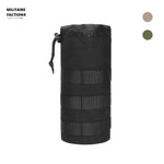 Étui noir pour gourde MOLLE compatible, résistant et imperméable