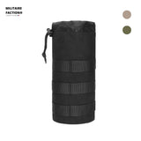 Étui noir pour gourde MOLLE compatible, résistant et imperméable