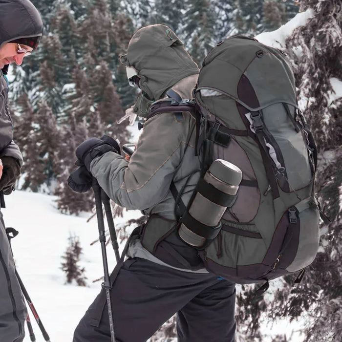 Porte-Gourde MOLLE ouvert – 1 à 3L, EDC | Pour Randonnée, camping et outdoor – Od Green – vue 2