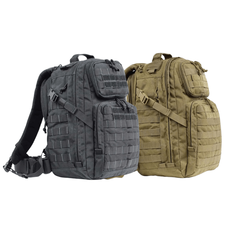 Le sac EDC GOLF et disponible en camouflage noir et sable