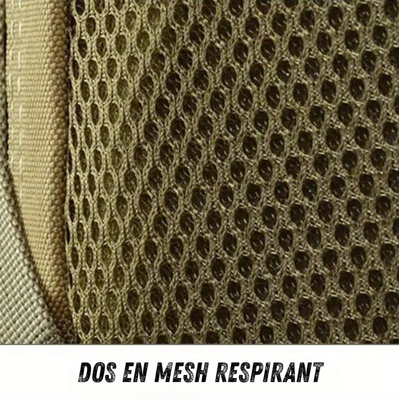 Sac à Dos Militaire OPEX dos en mesh
