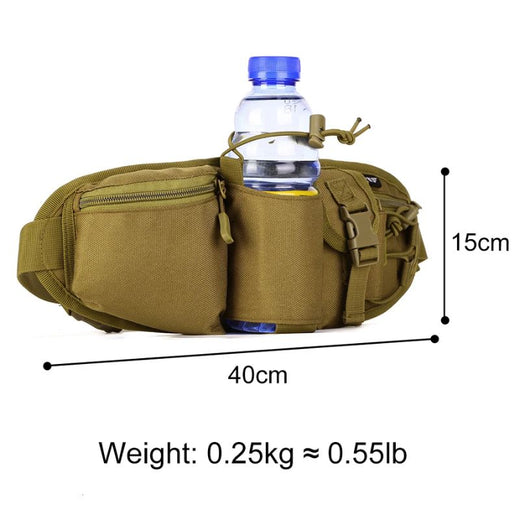 Sac Banane Tactique – Poche d’hydratation, Auto-agrippant | Pour EDC, airsoft et outdoor – DD – vue 4