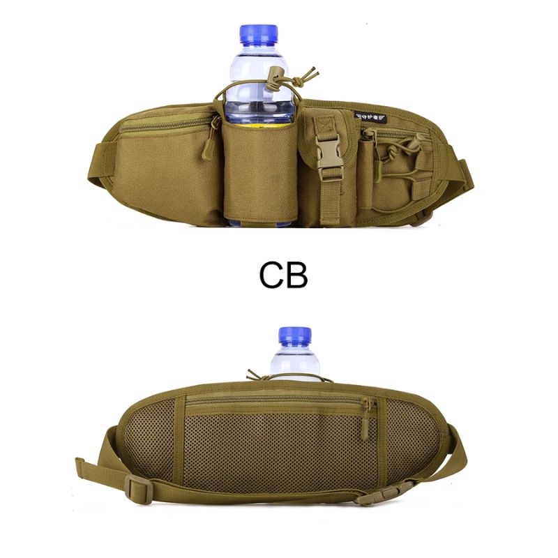 Sac banane tactique - vue de profil en mousse alvéolée respirante