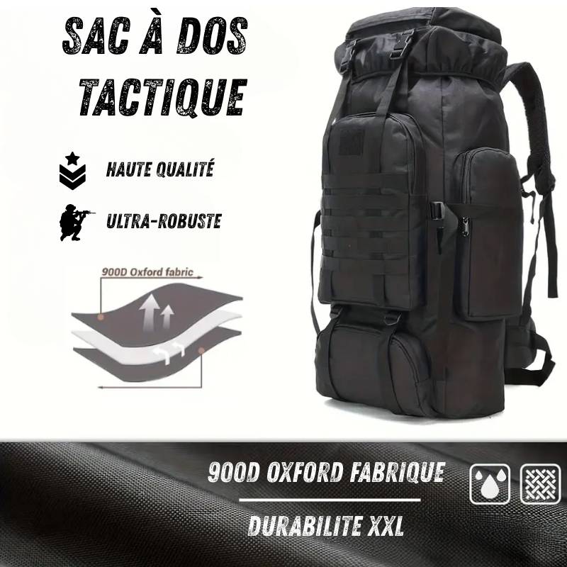 Sac de Voyage Militaire - haute qualité - nylon 900D - fabrique Oxford - imperméable