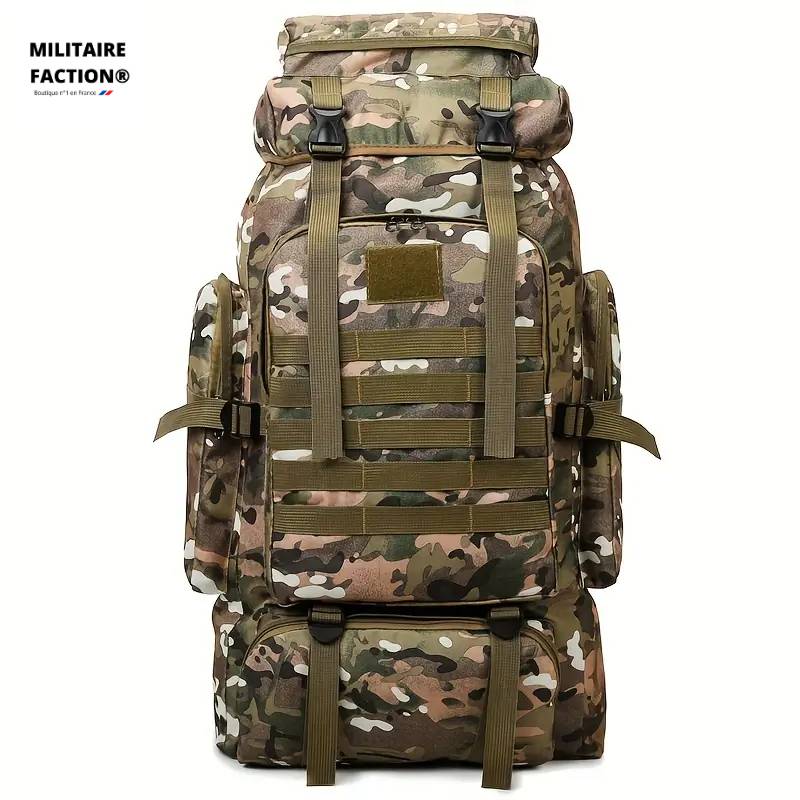 Sac de voyage militaire 80L camouflage CP