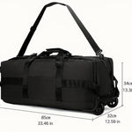 Sac de voyage militaire à roulettes dimensions - 85*34*13 cm