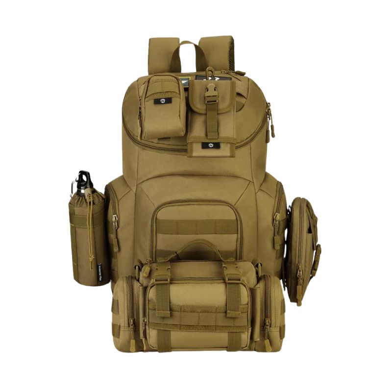 Sac à Dos Tactique 45L – MOLLE – Nylon | Pour Randonnée, EDC et outdoor – vue 2