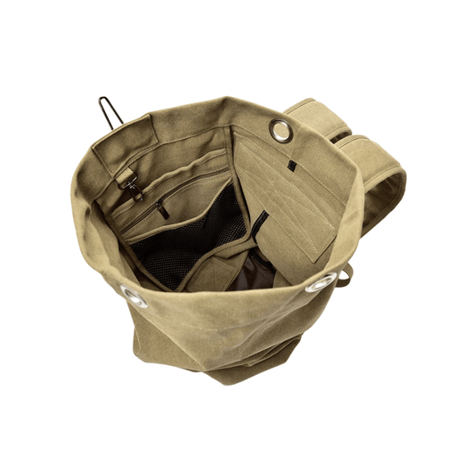 Sac Marin Militaire – Imperméable – 26x45x20cm, Toile | Pour Voyage, sport et transport – Vert - 26x45x20cm ( S ) – vue 3