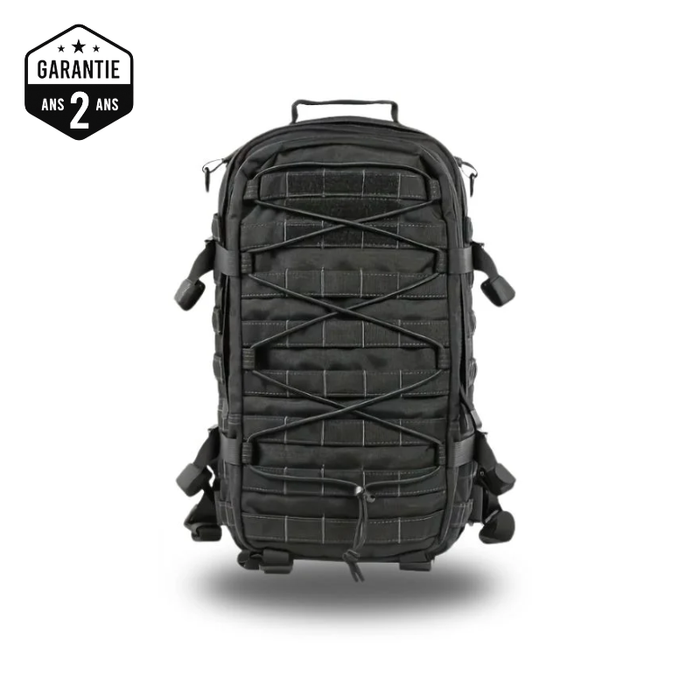 Sac à Dos Tactique 1000D Duty – Nylon 1000D, MOLLE – 35L, Imperméable | Pour Randonnée, EDC et outdoor – BLK – vue 1