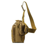 Sac tactique bandoulière vue de profil