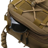Sacoche tactique militaire pochette frontale - Rapidement accessible pour lunettes etc.