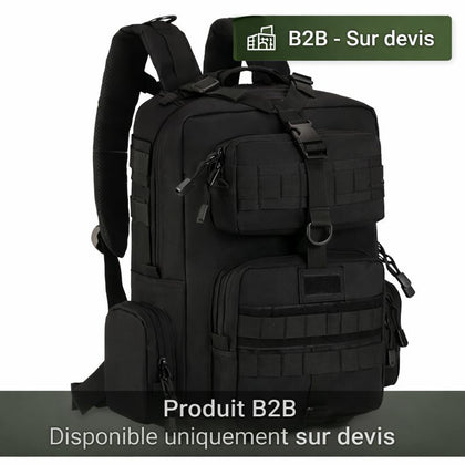 Sac à Dos Tactique 35L – MOLLE – Nylon, Auto-agrippant | Pour Randonnée, EDC et outdoor – Coyote – vue 1