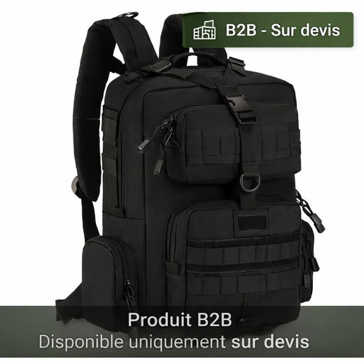 Sac à Dos Tactique 35L – MOLLE – Nylon, Auto-agrippant | Pour Randonnée, EDC et outdoor – Coyote – vue 1