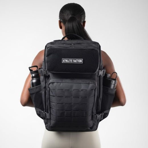 Sac à Dos de Sport "Athlète Faction" – 45L Haute Résistance, Nylon 900D – Imperméable, Auto-agrippant – vue 4