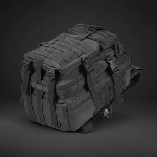 Sac à Dos Militaire Tactique 38L Noir – Nylon 600D, MOLLE | Pour Randonnée, EDC et outdoor – vue 4