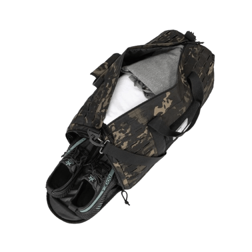 Sac de Sport Militaire – Oxford 900D, Imperméable – 40L, Auto-agrippant | Pour Voyage et transport – BLK ( Noir ) – vue 3
