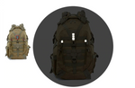 Sac à dos militaire avec bandes réfléchissantes de sécurité