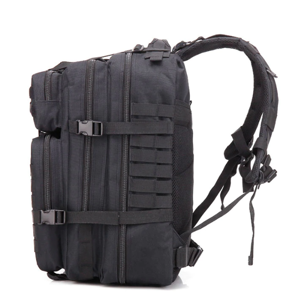Sac à Dos Militaire Noir 50L