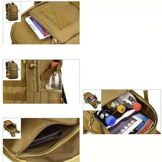 Sac Militaire Polyvalent Evo+ 20L – Nylon 600D – Imperméable | Pour Randonnée, EDC et outdoor – vue 3
