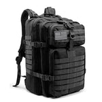 Sac à Dos Militaire Noir 50L