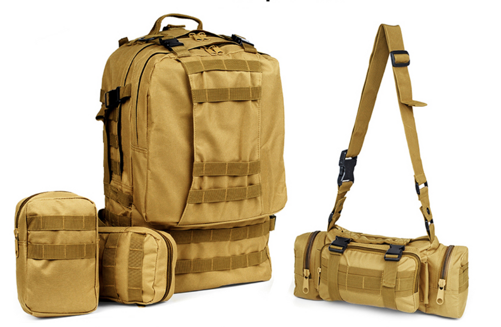 Sac top militaire sable