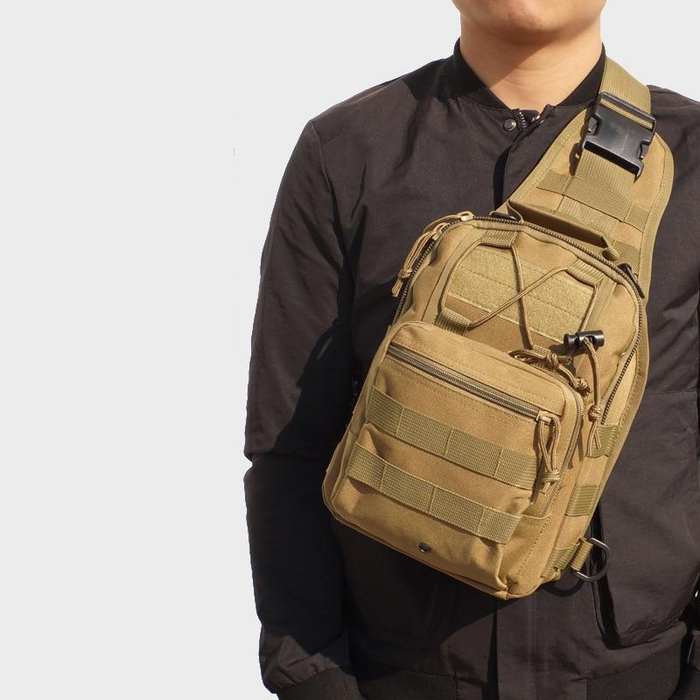 Sac à Dos Militaire Ventral Kaki 20L – Nylon | Pour Randonnée, EDC et outdoor – vue 2